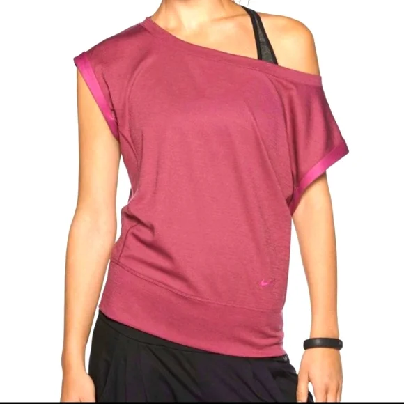 NWT Nike Dri-Fit Epic Women's Cuff-Sleeved Shirt - Picture 1 of 6